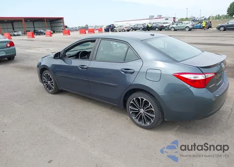 2015 Toyota Corolla S Premium z USA, uszkodzony, nr VIN 5YFBURHE6FP212000